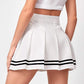 Women’s Pleated Tennis Style Mini Skirts - Various Colours