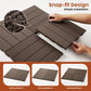 MHome Composite PVC Non-Slip Outdoor Decking Tiles 10pc Pack