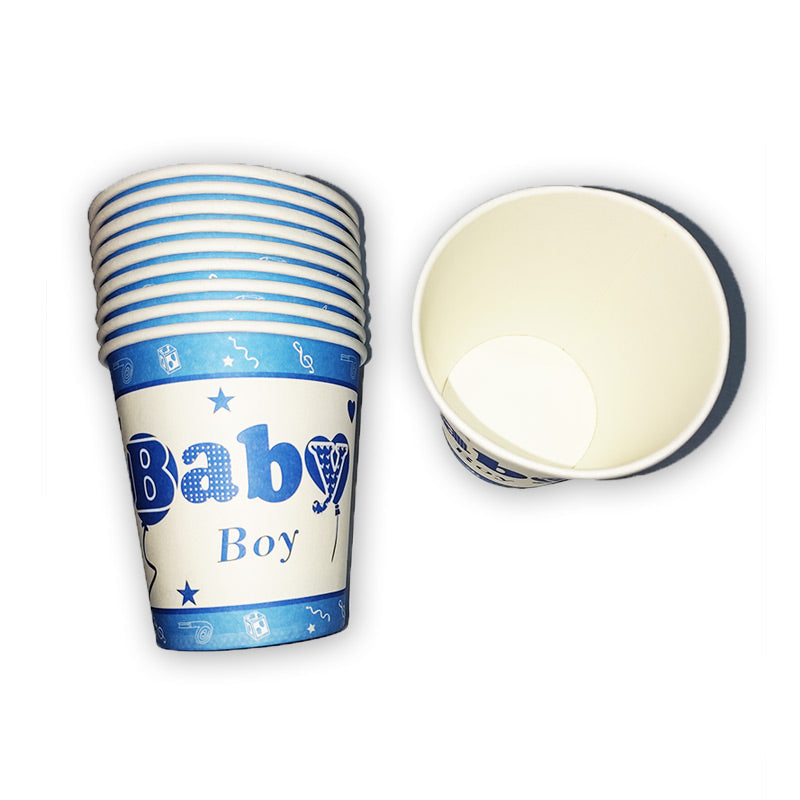 Gender Reveal Party Paper Cups – 10 Pcs Pack