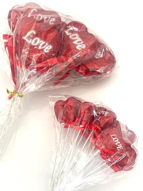 24pcs Heart sticks