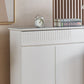 MFurn 3-Door White Shoe Cabinet – Modern Entryway Storage Solution
