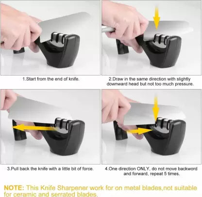 3 Stages Knife Sharpener