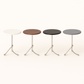 MFurn Tripod Steel Frame Round Tea Table Modern Side Table | Multiple Colours Available