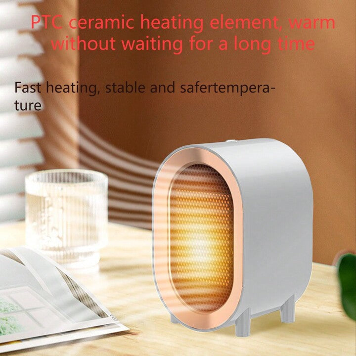 Portable Fan Heater, 800w/1200w  Ceramic Fast Heating  For Office & Home