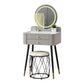 MFurn Compact Dressing Table LED Mirror-Various Colours