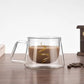 Double Wall Coffee Glass