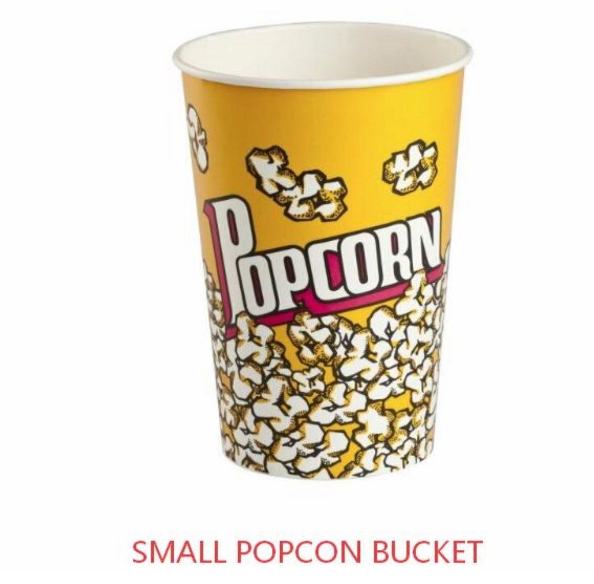 Retro Style Plastic Popcorn Cup For Movie Night Popcorn Bucket Popcorn ...