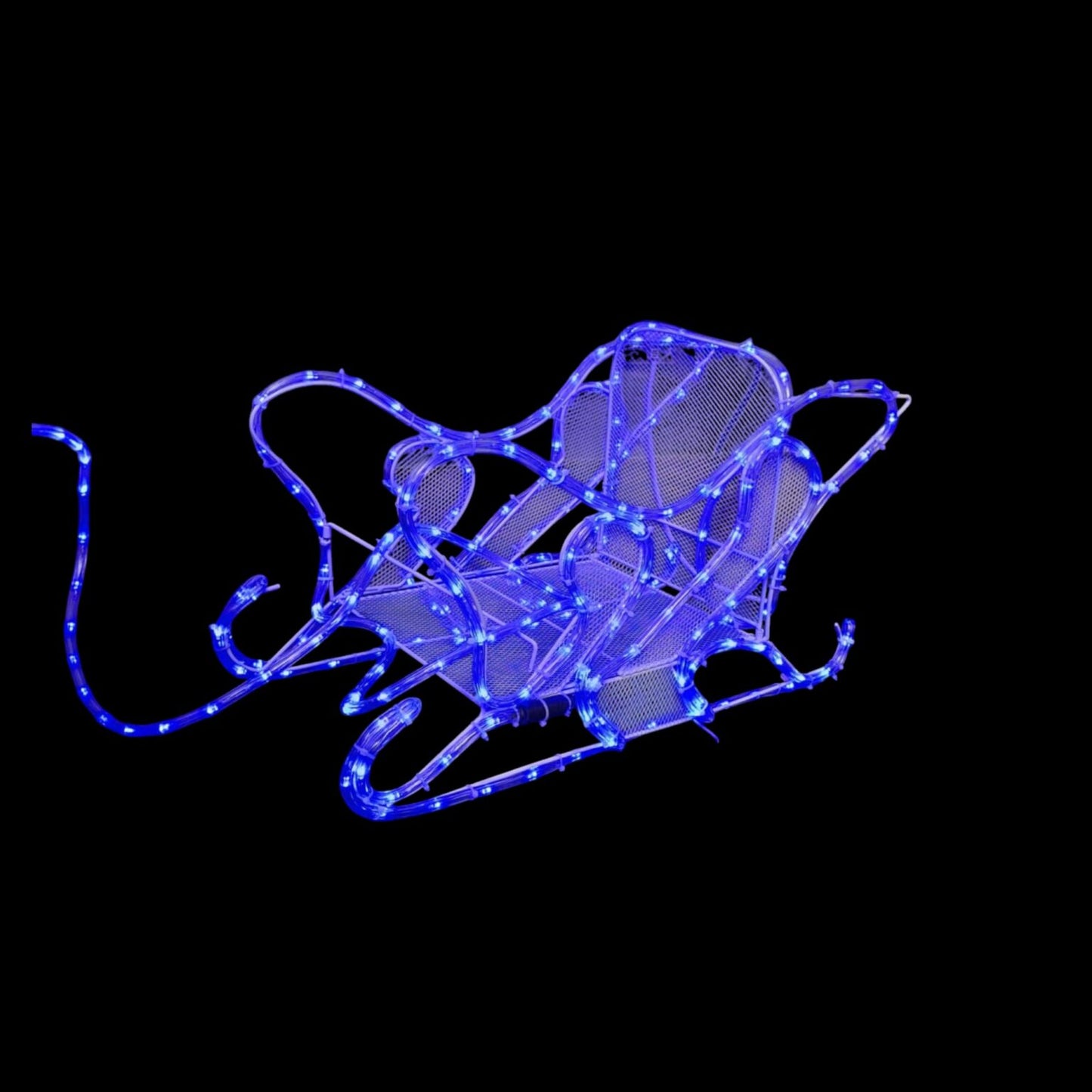 MTech Christmas Reindeer With Sledge - 12M LED Tube Lights - Various Colours