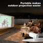 Portable Projector Android 11 WiFi6 Support 4K 1080P BT5.0 Projector 1208*720P Home Cinema Portable Projector AE-170