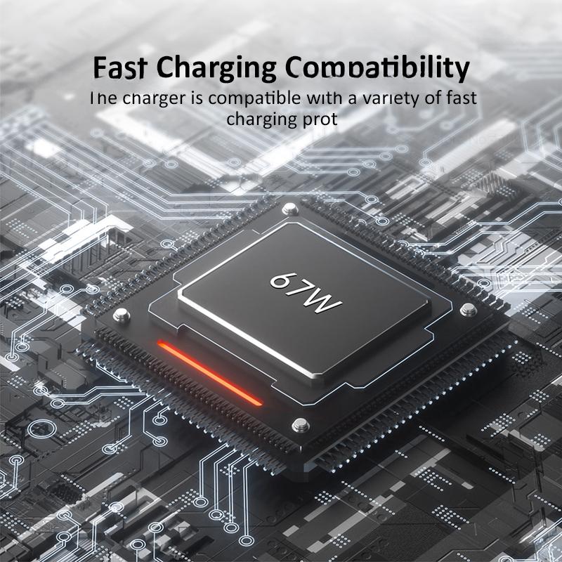 MTech 33w & 67w Fast Charger Turbo Charge With Type C USB Cable