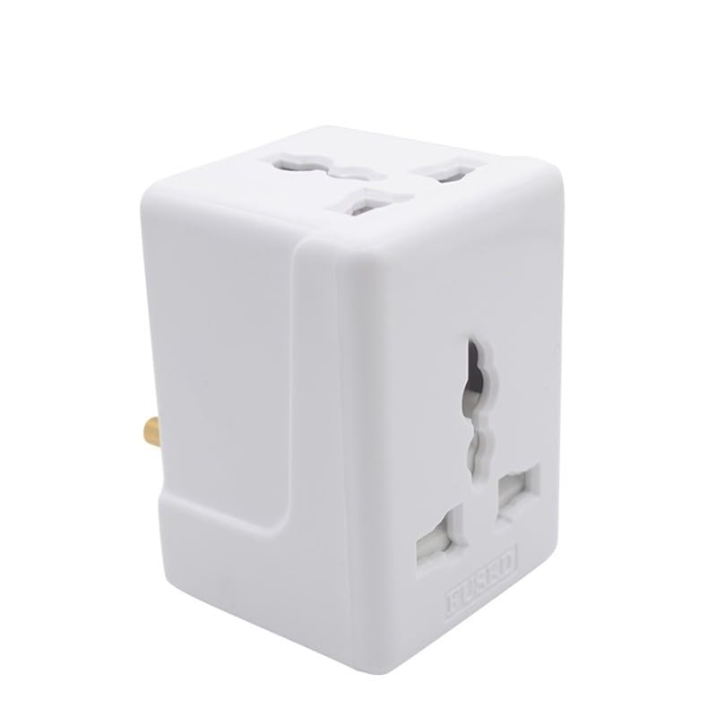 MHome Universal Power Adapter – 2×13A + 1×5A Multi-Socket Travel Adaptor | SA to UK/EU/US | 250V Max