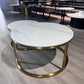 Marble Coffee Table Top with Legs, Natural Stone Beside/Corner Table for Living Room, Handmade Centre Table Furniture, Modern Nesting Table.