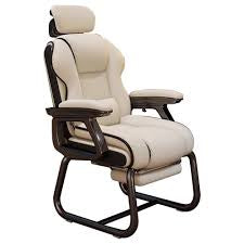 MFurn Leather Reclining Office Chair Ergonomic Gaming Study Desk Chair