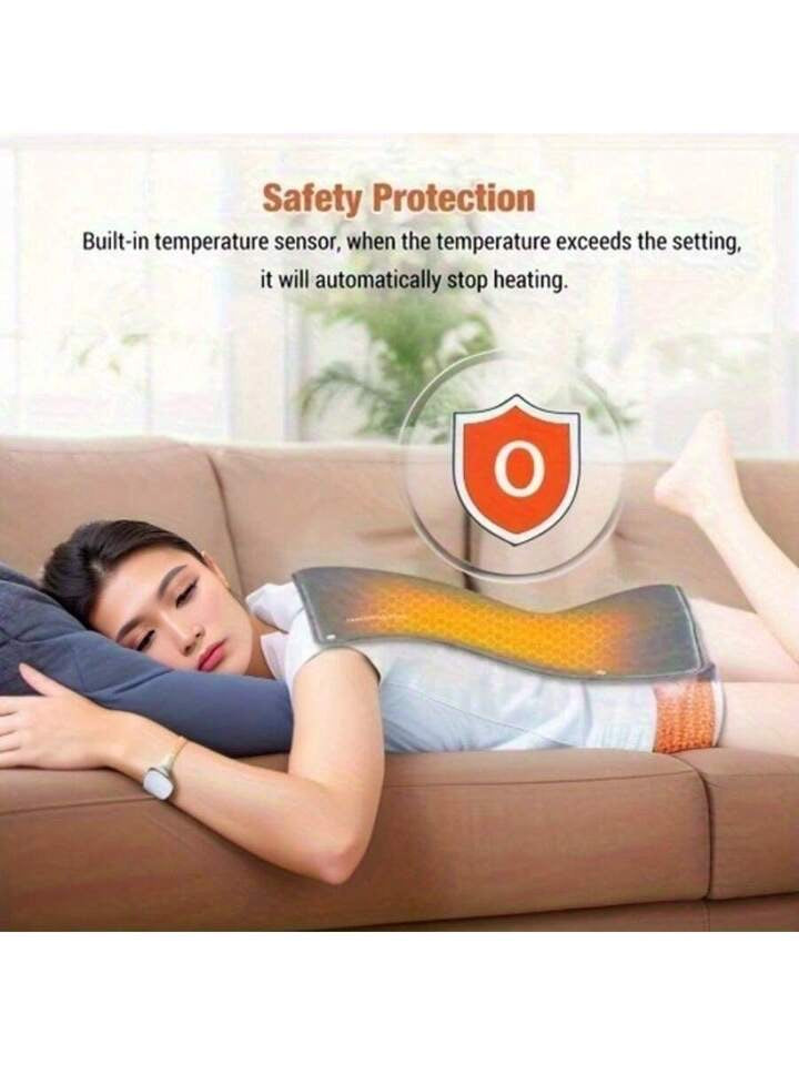 Electric Blankets Hand Warmer, Shawl Heating Pad Electrically Heated Graphene USB Hand Warmer Blanket For Bed Sofa Couch Bedding Supplies
