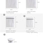 5-Piece Clothes & Bra Laundry Mesh Wash Bag Set – Multi-Size Protective Wash & Travel Organiser