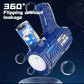 Children Electric Bubble Gun Rocket Soap Automatic bubble machine Kids Summer Outdoor Bubble Blowing Toys for Kids