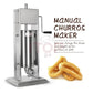 Manual 5L Churros Machine: Commercial Donut Maker with Waffle Attachment. Only Available On PreOrder!