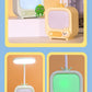 Menglu LED Rechargeable Table Lamp 500mah Battery