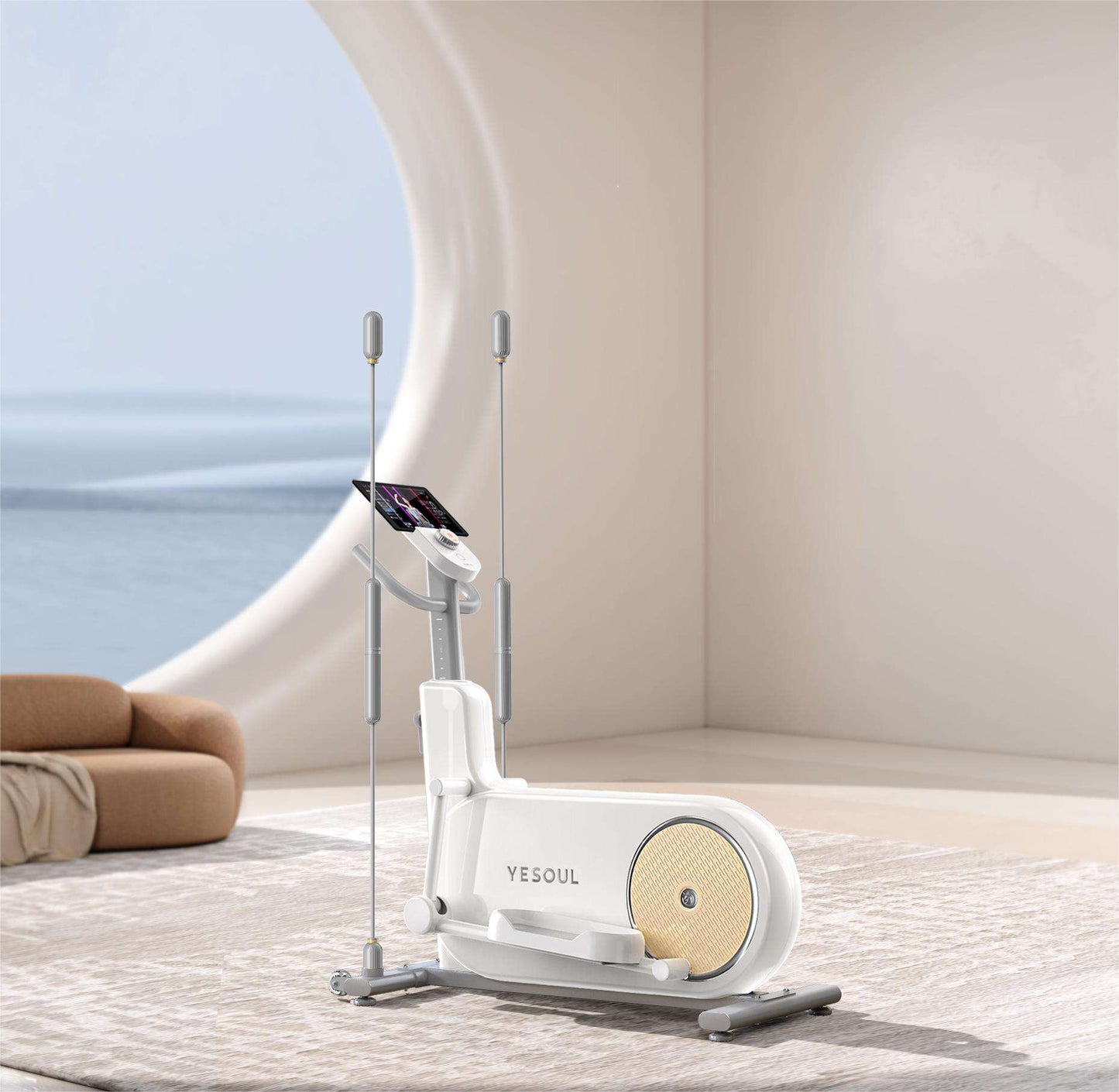 Yesoul EF25 Smart Elliptical Trainer Machine - 3-in-1 Home Fitness Solution