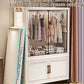 MHome Foldable Wardrobe / Multifunctional Plastic Storage Cabinet – Dustproof Organizer