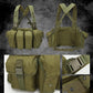 Lightweight Tactical Vest, Multi-Pocket Magazine Pouch, Outdoor Game Hunting Vest, Airsoft/Paintball Equipment, Men'S/Women'S Military Equipment Package,green