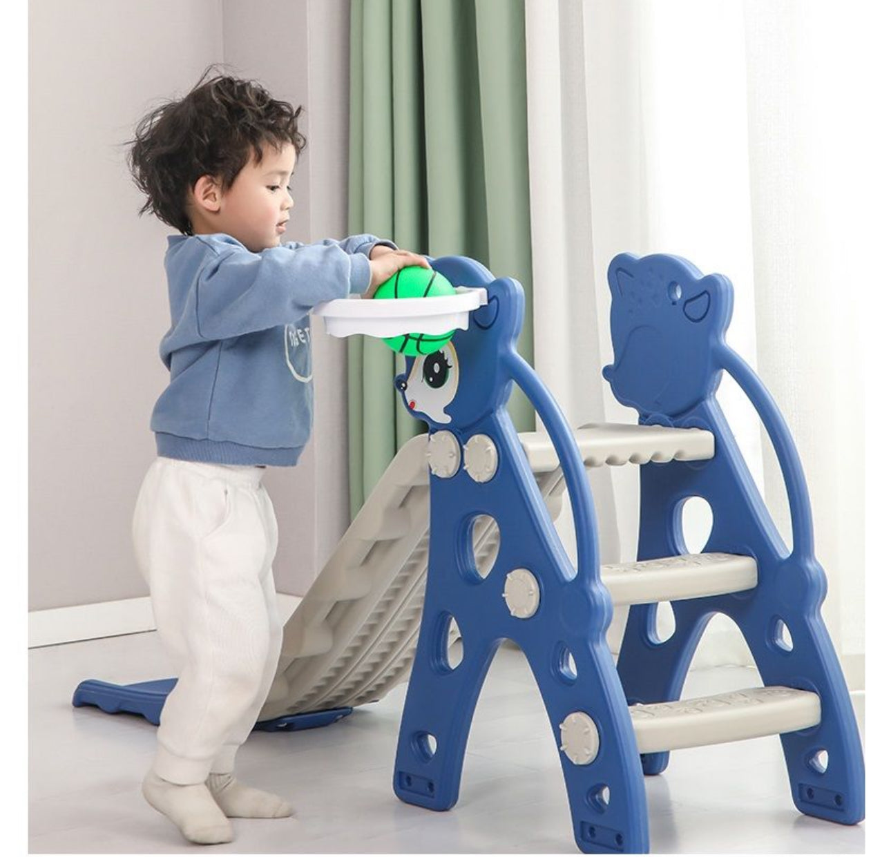 Children's Slide Indoor Playground Small Slide Home Multi-function Kindergarten Baby Slide Children's Toys - Various Options
