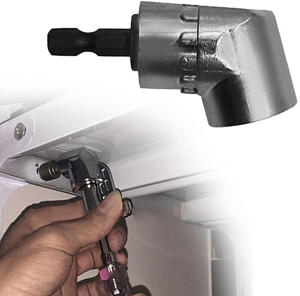 Right Angle Drill Driver Screwdriver Extension Holder Adapter Used for ...