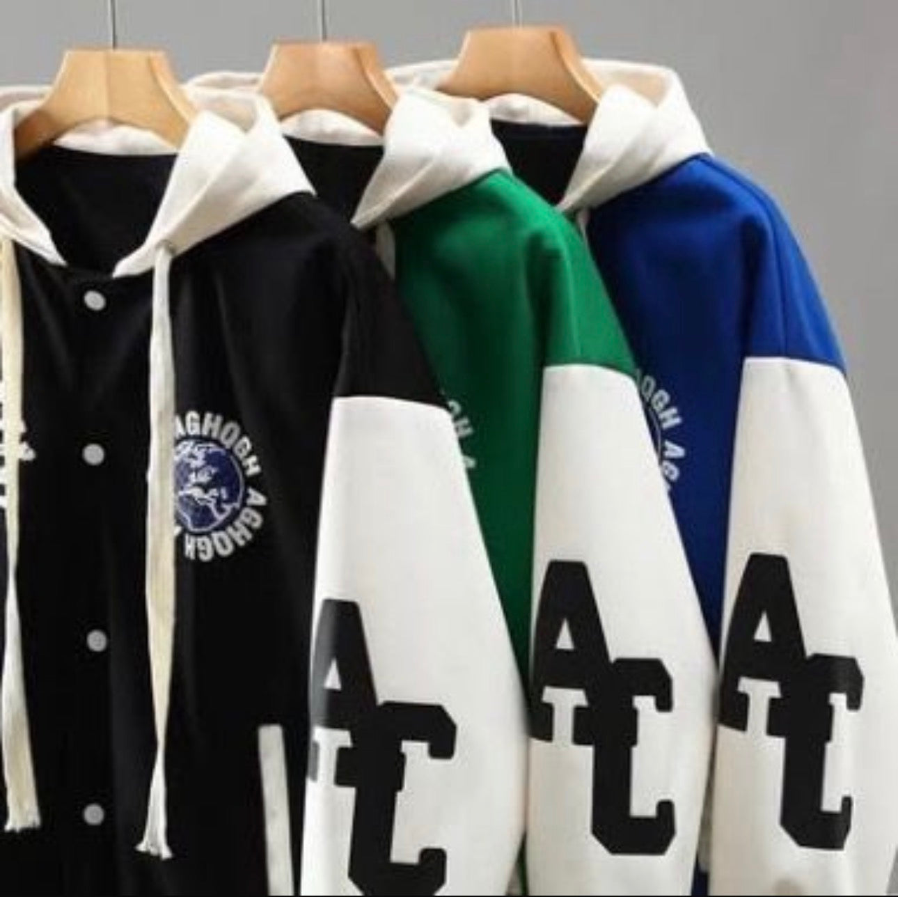 Men/ Women Unisex Baseball Styled Jackets Only- Various Options