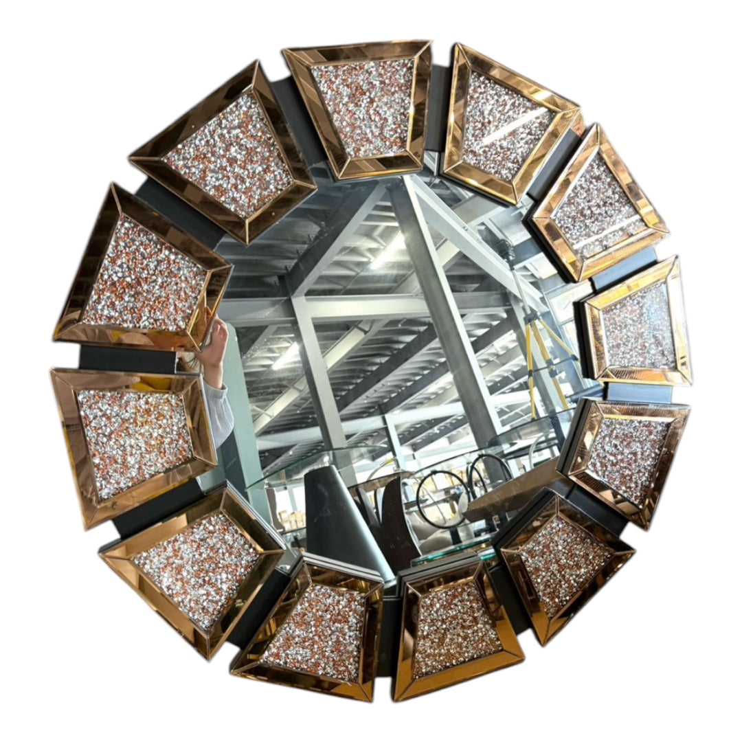 Elegant Classy Round Modern Designer Mirror For Home Decor