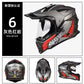 VGV Motocross Helmet DOT Certification MTB ATV Motorcycle Cascos Carbon Fiber Pattern Off-Road Capacete Motorbike Anti-Glare