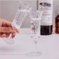 MHome Fluted Champagne Glass Set 6pc