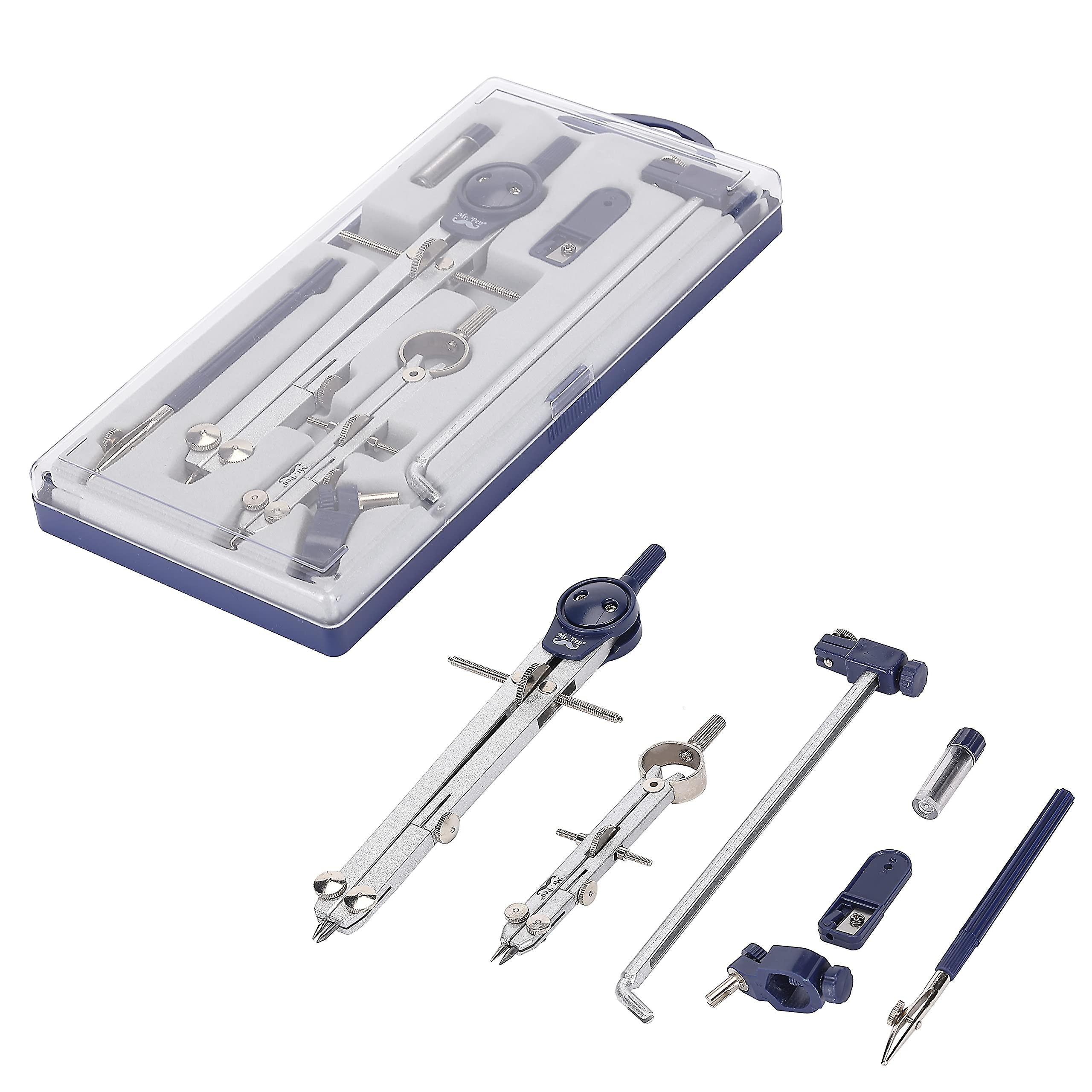 Professional Geometry Set Circle Drawing Tools For Engineers Students ...