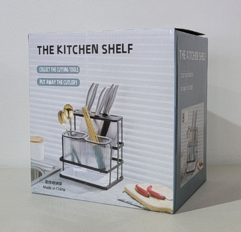MHome Multifunction Kitchen Organiser Shelf & Drainage Rack