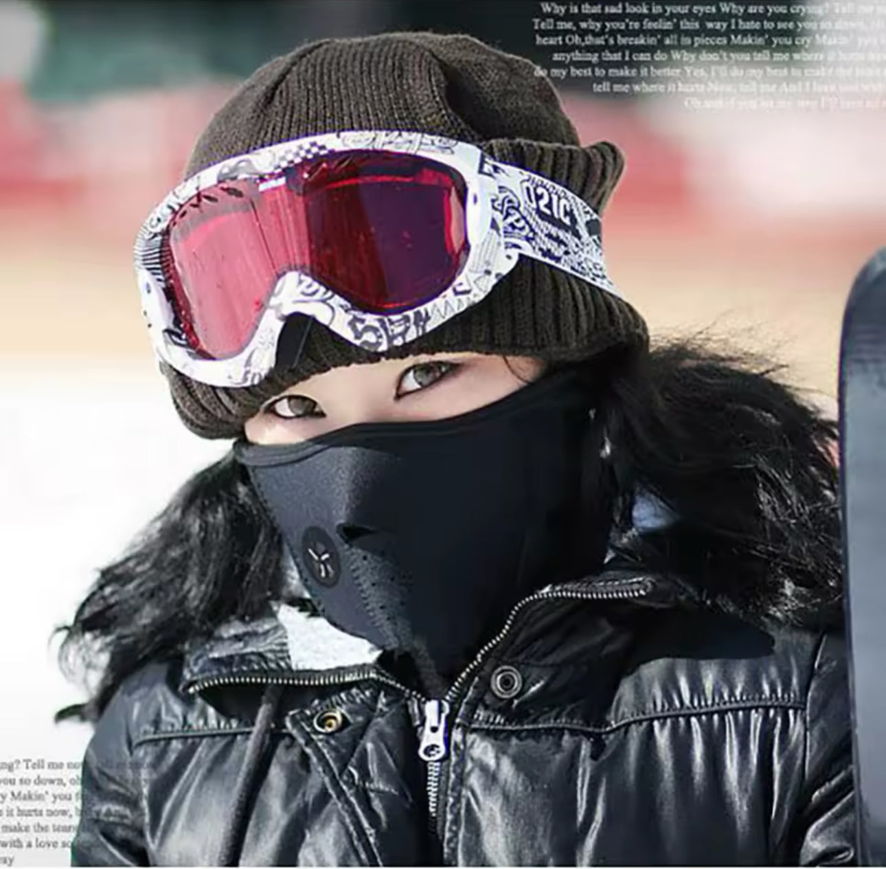 MGear Windproof Cycling Mask Bike Bicycle Dustproof Outdoor Sports Masks Neck Half Face Balaclavas Hot Winter Mask