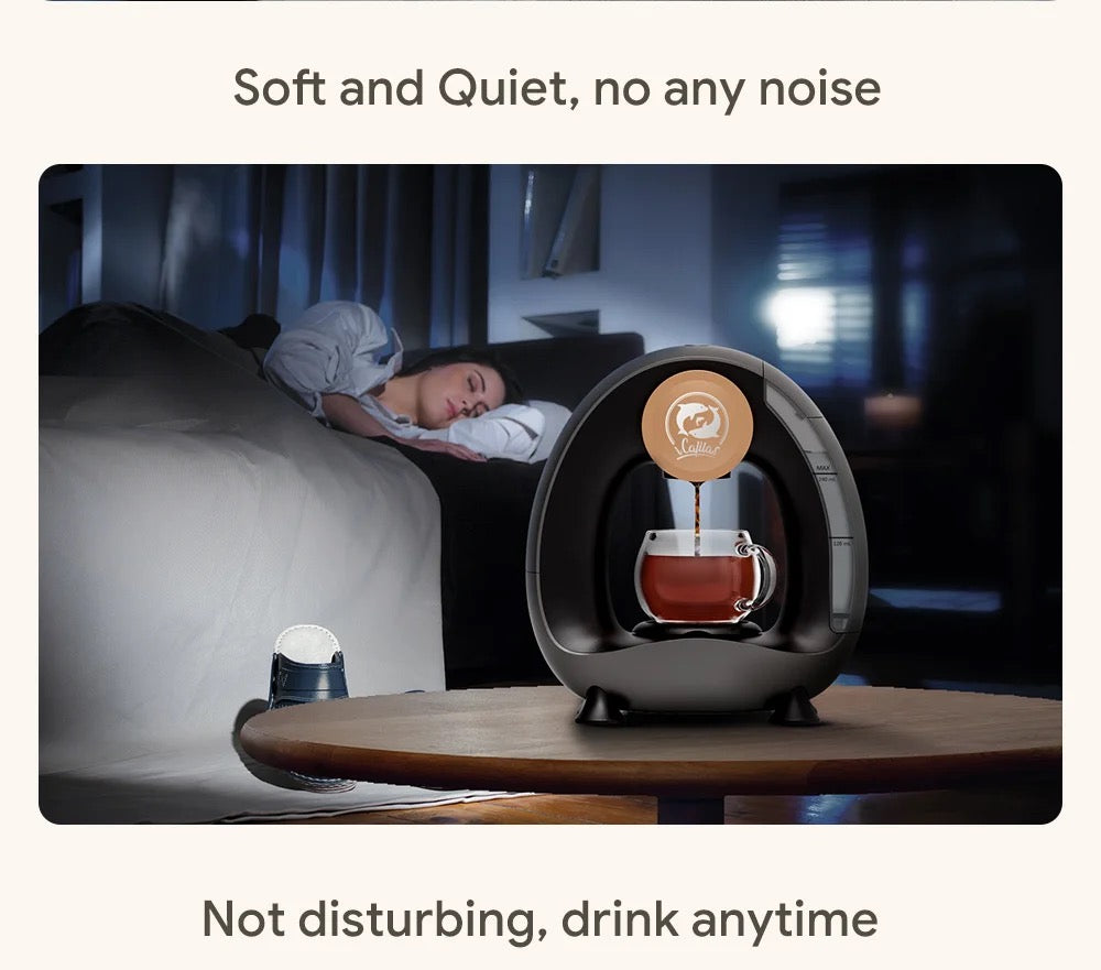 Portable Automatic Coffee/Tea Machine, Mini Q Electric Coffee-Tea Maker