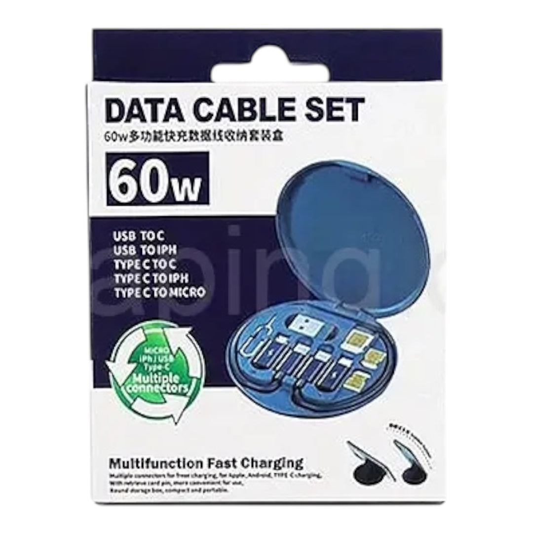 60watt Fast Charging Data  Cable Set