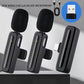MTech 4-in-1 Wireless Lapel Clip-On Microphone for Phones, PCs & Cameras