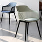 MFurn Modern Polypropylene Dining Chair with Cushioned Seat