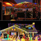 Solar Powered Tube Light Copper Wire RGB 500LED