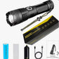 Ultra High Power LED Flashlight Camping Waterproof Zoomable Torch-DB45