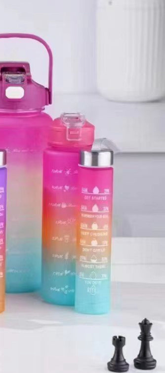 MHome 3pc Water Bottle Set-Various Colours Black Friday Deal