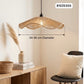 MHome Bamboo Wicker Rustic Vintage Rattan Shade Hanging Pendant Light-Various Options