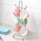 Stainless Steel Mug Stand 6 Hooks