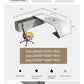 Modern CEO Manager Desk Stylish Lacquered Office Desk & Chair Various Options - PreOrder Sales Now Available!