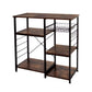 MFurn Multipurpose Wooden Vintage Style Storage Rack