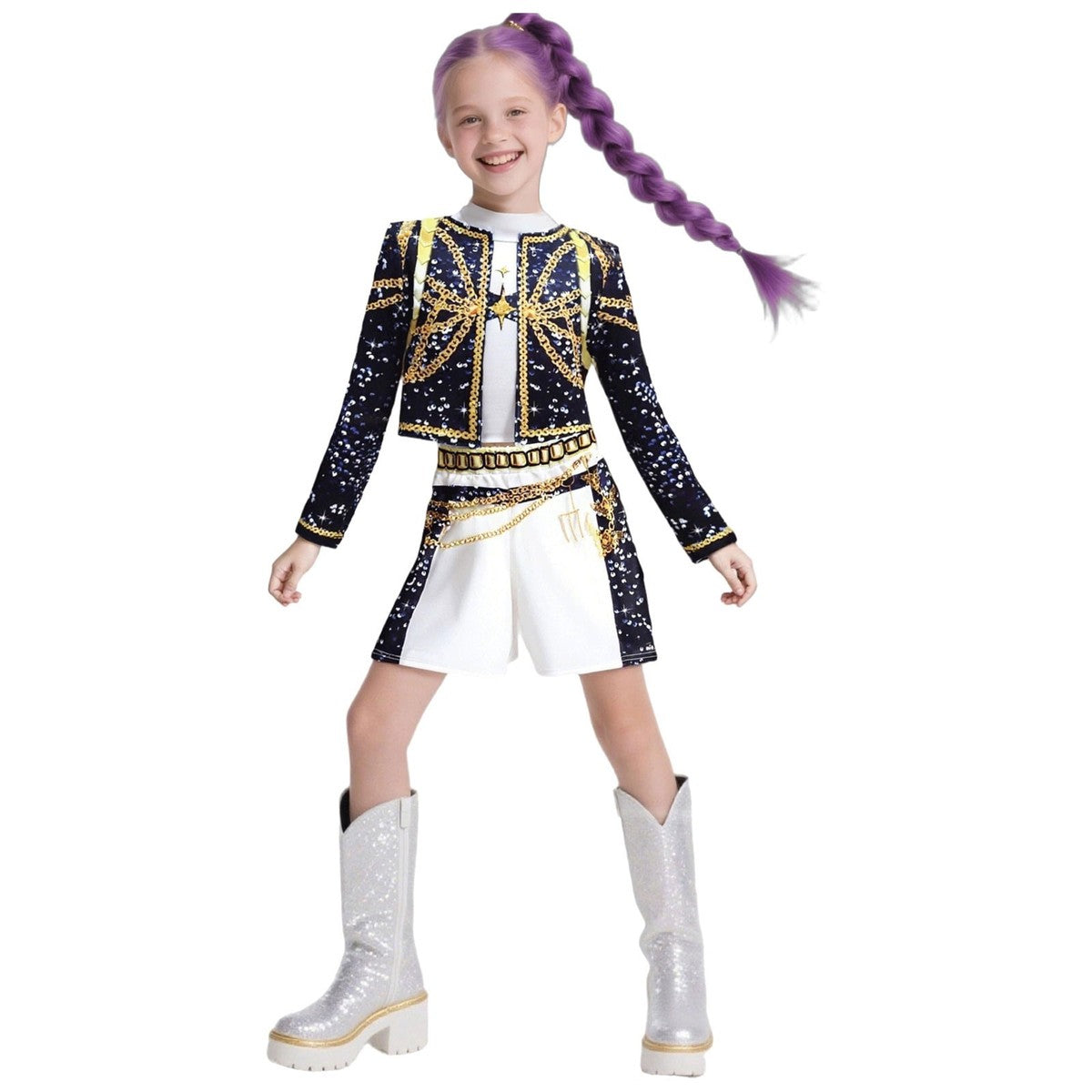 Generic Kids KPop Hunters Rumi Zoey Mira Costume Cosplay Girls- Various Options