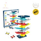 Children Gliding Glide Rail Car Educational Inertia Baby Mini Car Toys Boys and Girls Gift Box