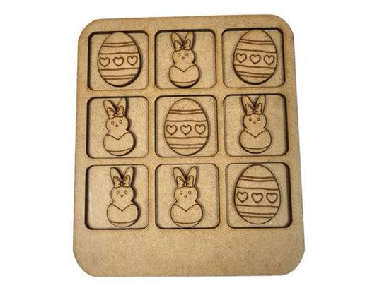 Easter Themed Tic Tac Toe Game