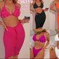 Ladies Vibrant Summer Swimwear 3pc Set