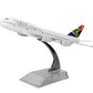 South African Airways Boeing 747 Diecast Model 1:400 – 16cm Alloy Jet with Display Stand